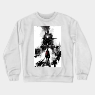 Haunted Ink Train Crewneck Sweatshirt